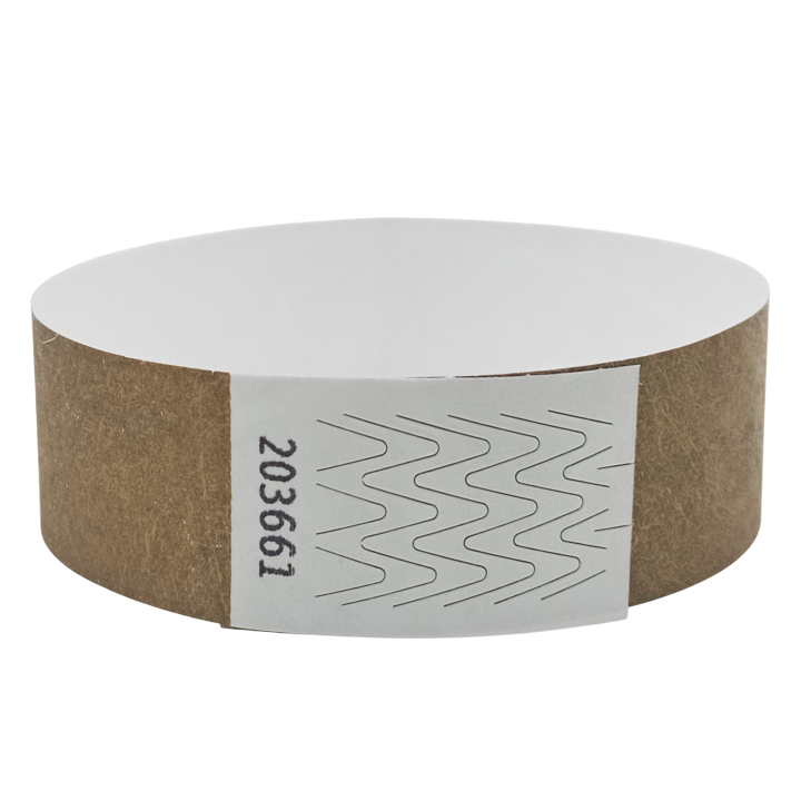 Tyvek® Goldpapier-Armband ohne Markierung