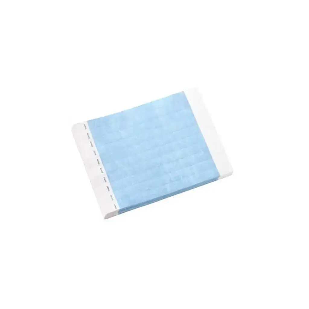 Tyvek® Armband Hellblaues Papier Ohne Markierung