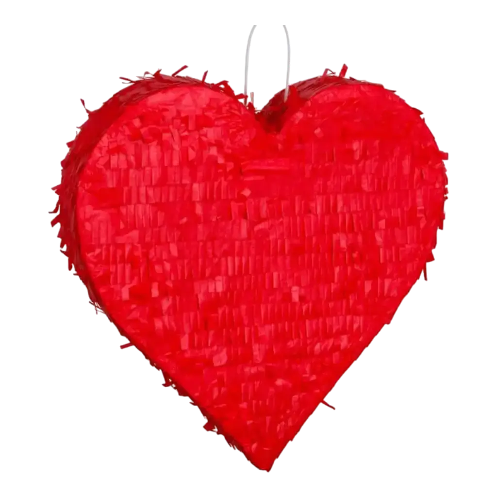 Pinata Herz Rot
