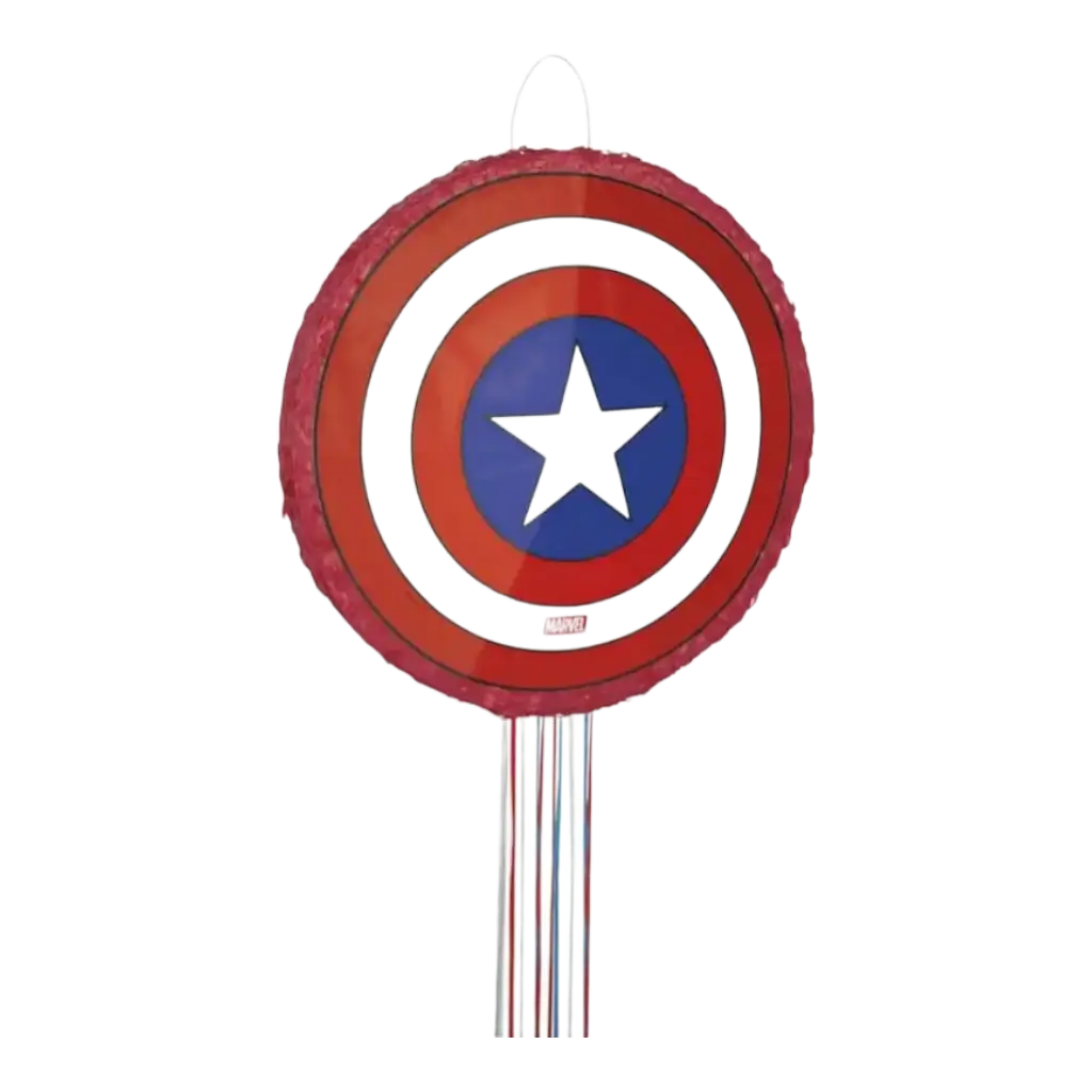 Pinata zum Ziehen Marvel Captain America Schild