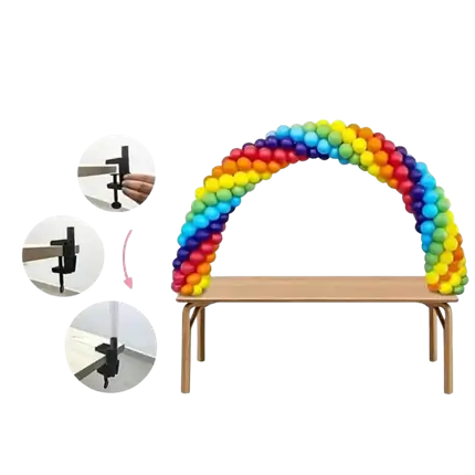 Ballonbogen mit Tischbefestigung - 120cm