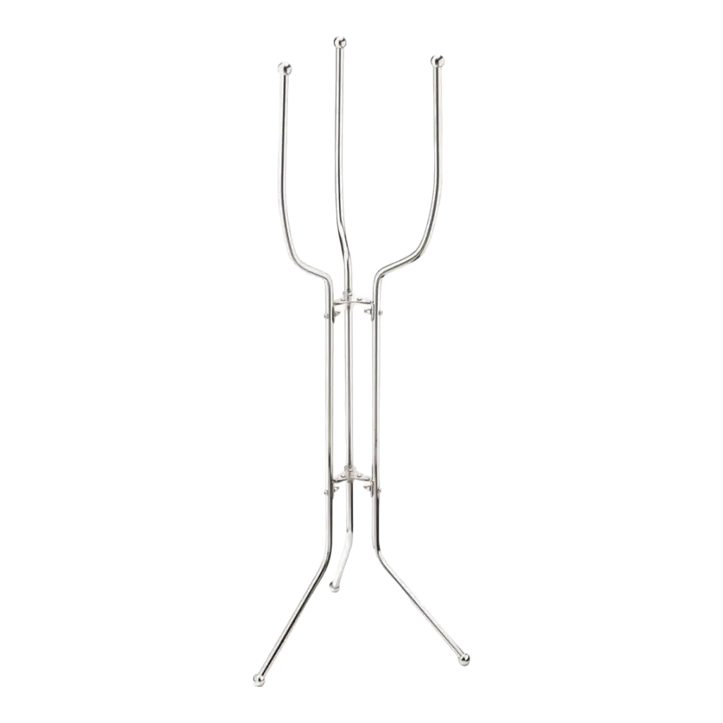 Zusammenklappbarer dreibeiniger Ständer für Sektkühler - 77cm