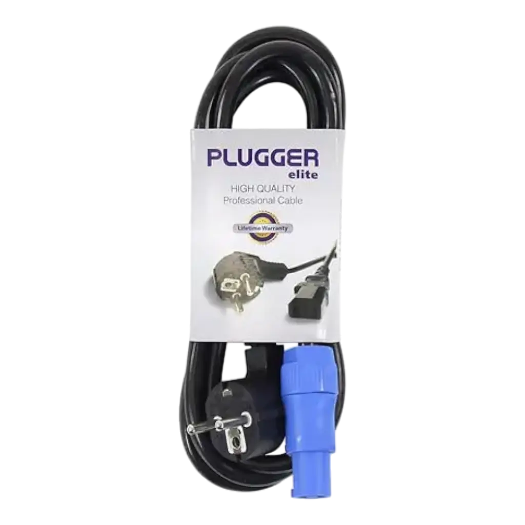 Powercon EU-Norm 1.8m Elite Stromkabel - Plugger