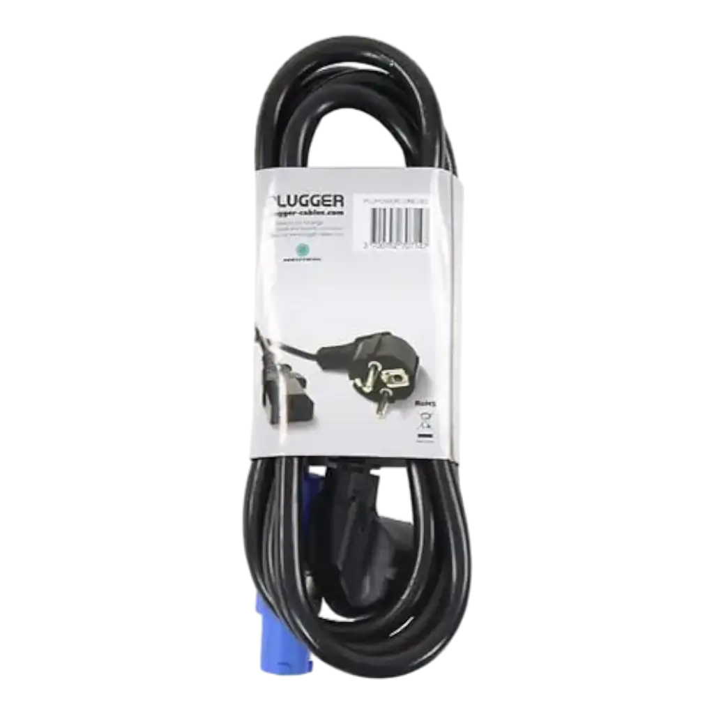 Powercon EU-Norm 1.8m Elite Stromkabel - Plugger