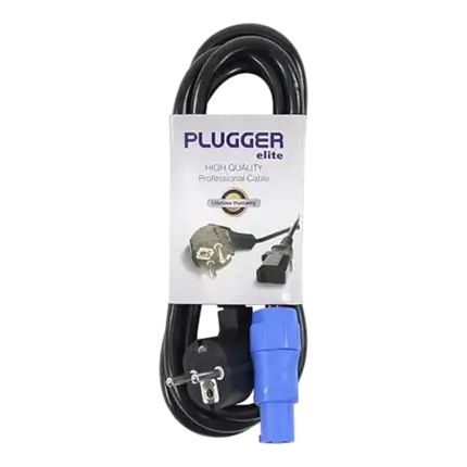 Powercon EU-Norm 1.8m Elite Stromkabel - Plugger