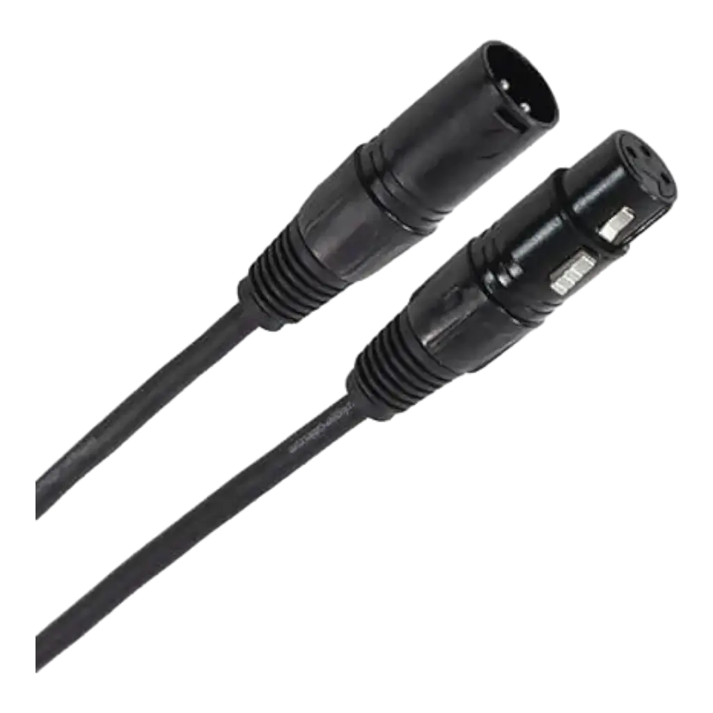 DMX-Kabel XLR Weiblich 3b - XLR Männlich 3b 60cm Easy - Plugger