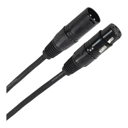 DMX-Kabel XLR Weiblich 3b - XLR Männlich 3b 20m Easy - Plugger