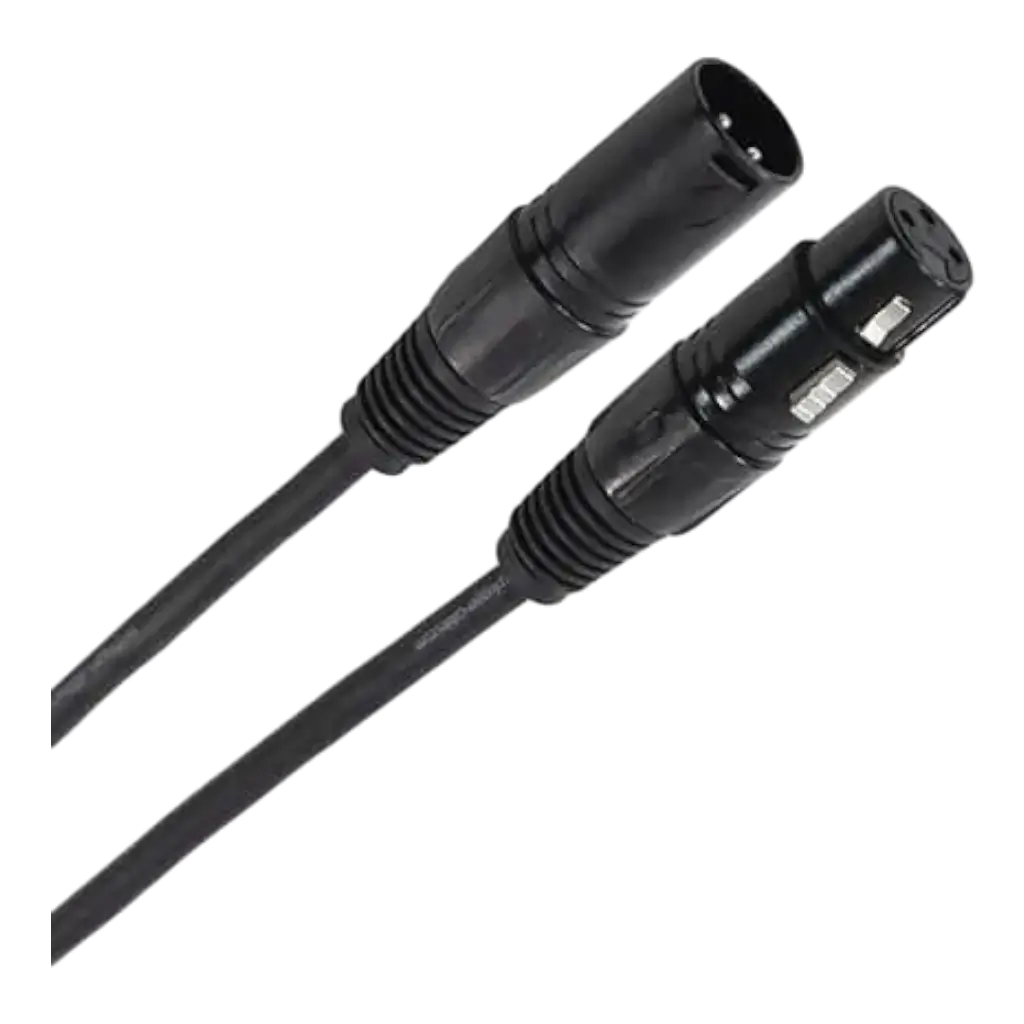 DMX-Kabel XLR weiblich 3b - XLR männlich 3b 3m Easy - Plugger
