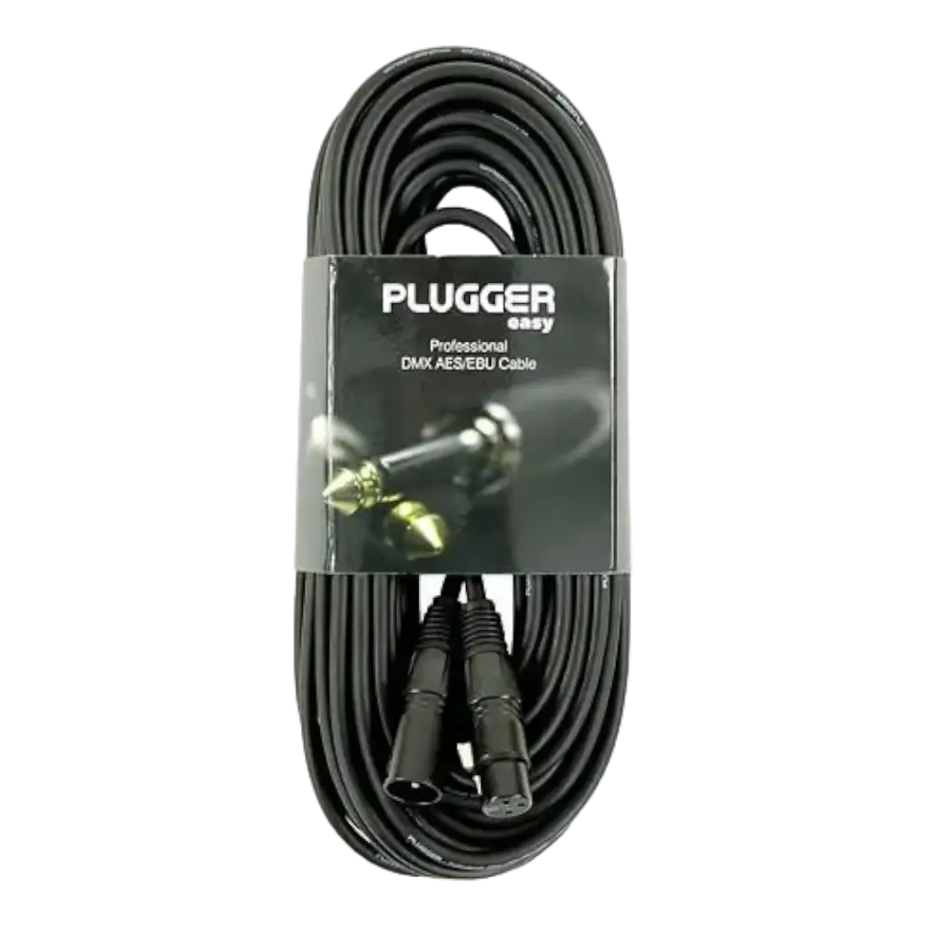 DMX-Kabel XLR weiblich 3b - XLR männlich 3b 3m Easy - Plugger