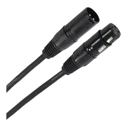 DMX-Kabel XLR weiblich 3b - XLR männlich 3b 3m Easy - Plugger