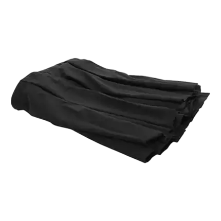 Schwarzes Abdecktuch für Plugger Case - QuickStage Drap 402