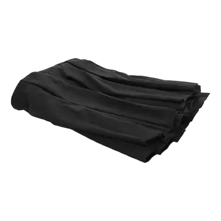 Schwarzes Abdecktuch für Plugger Case - QuickStage Drap 603