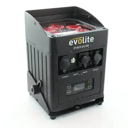 Evolite LED-Scheinwerfer - IP-BOX 6X15W PACK - 6er-Set