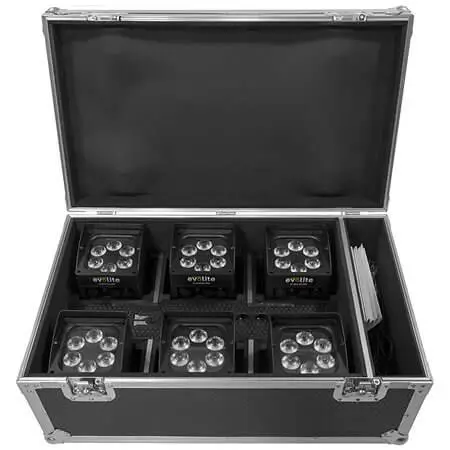 Evolite LED-Scheinwerfer - IP-BOX 6X15W PACK - 6er-Set