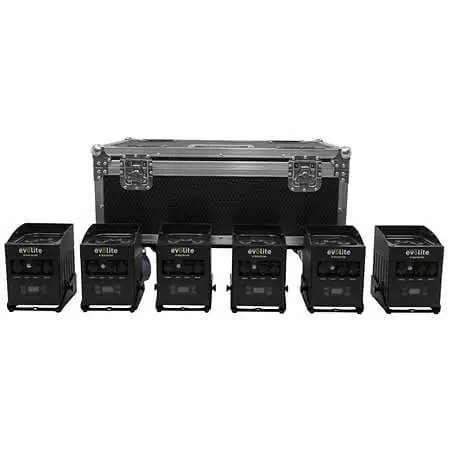 Evolite LED-Scheinwerfer - IP-BOX 6X15W PACK - 6er-Set