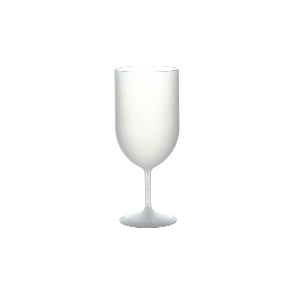Weinglas Ecocup Frost-Effekt 12?ml (18?ml randvoll) Wiederverwendbar – Typ Wein, Verkostung, Aperitif