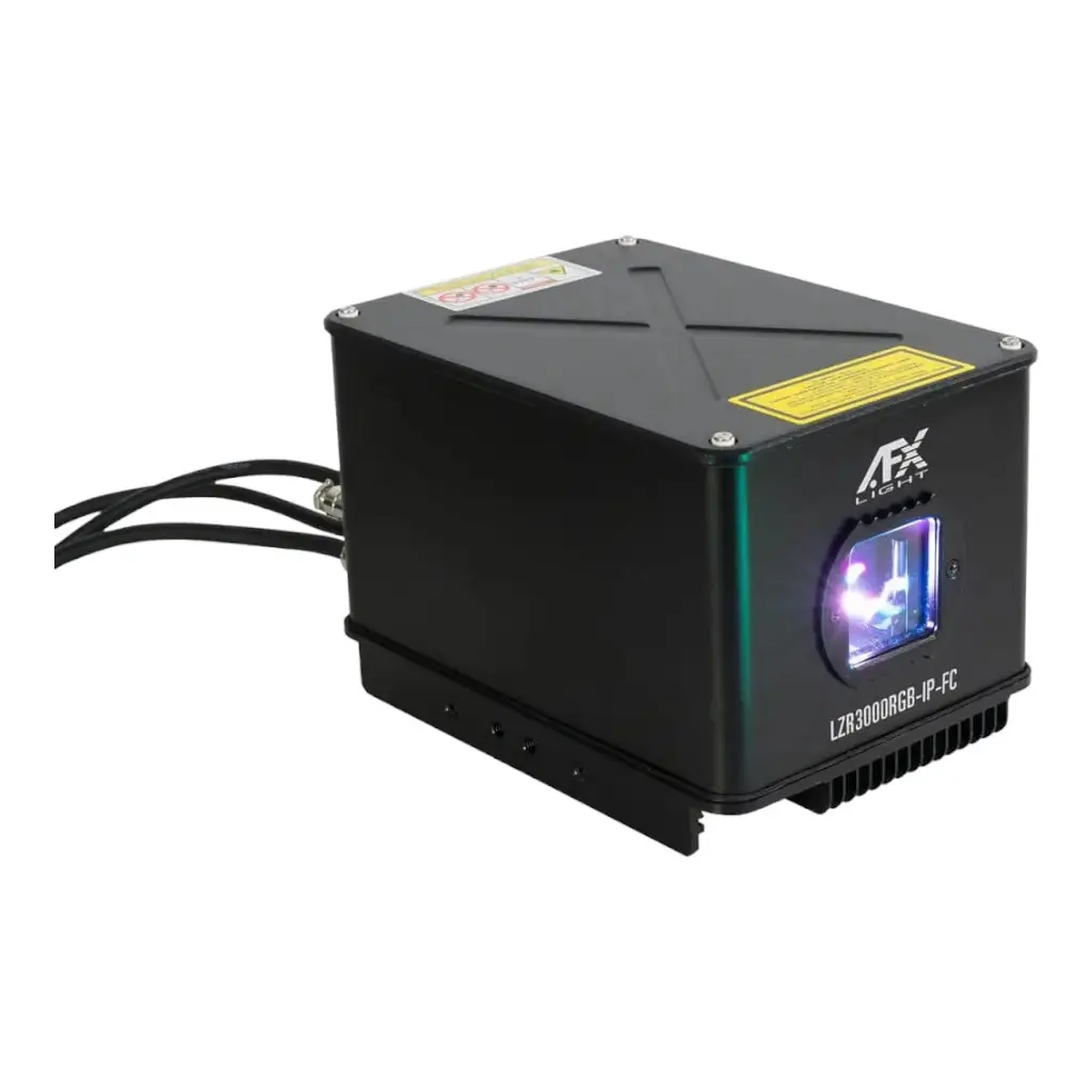 RGB-Lasermaschine mit Flight Case LZR3000RGB-IP-FC