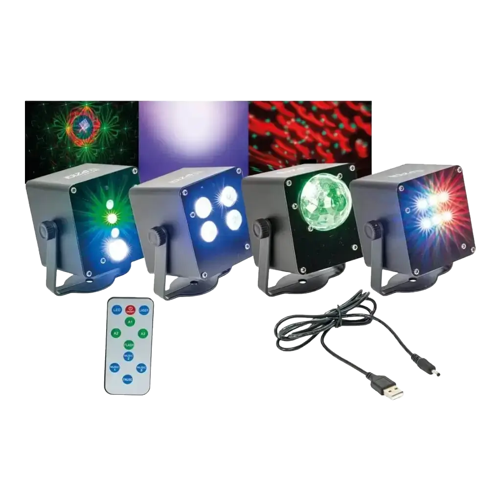 Schnurlose LED-Maschine Astro Miniatur TINYLED-RGB-ASTRO