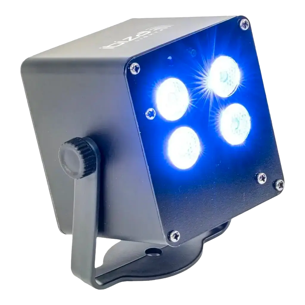 Schnurlose LED RGB WASH-Maschine Miniatur TINYLED-RGB-WASH