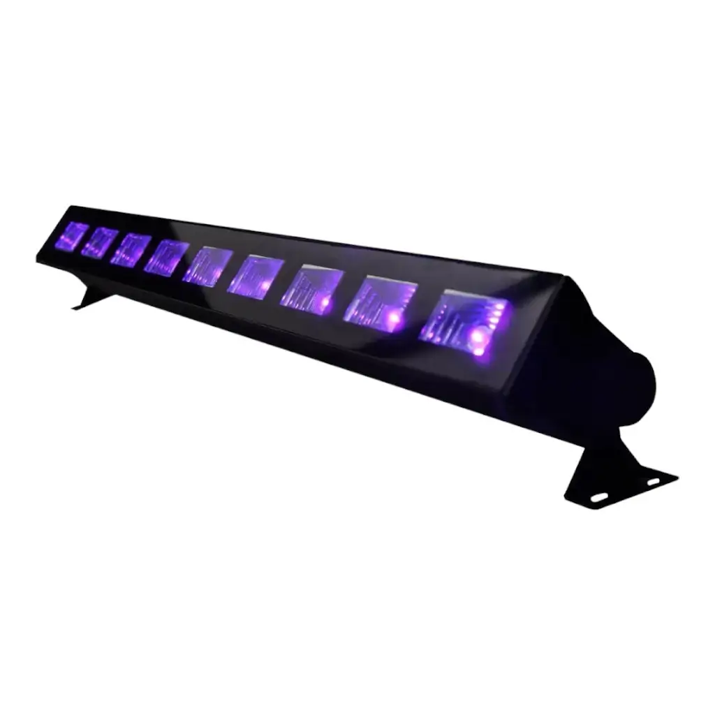Ultraviolette LED-Leiste 9 x 3 W - LED-UVBAR