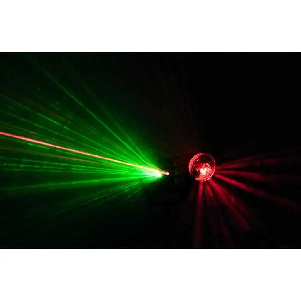 4-in-1 LED-Leiste Astro Wash Strobo und Laser SPINLED
