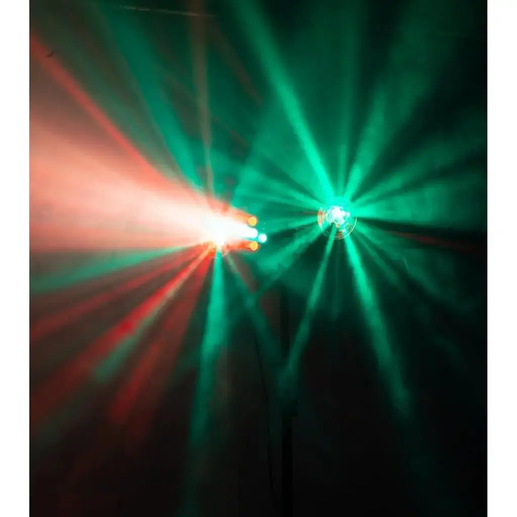 4-in-1 LED-Leiste Astro Wash Strobo und Laser SPINLED