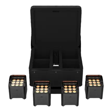 CHAUVET DJ - Drahtloser Scheinwerfer PAR Freedom Par Q9 X4
