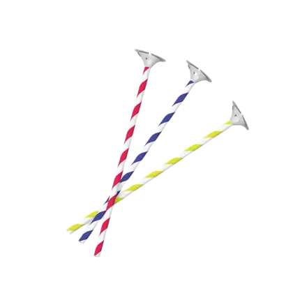 10 Ballonstäbe 40 CM aus Karton 100% BIODEGRADABLE