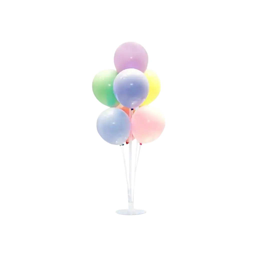 Acrylständer 30 cm für 7 Luftballons