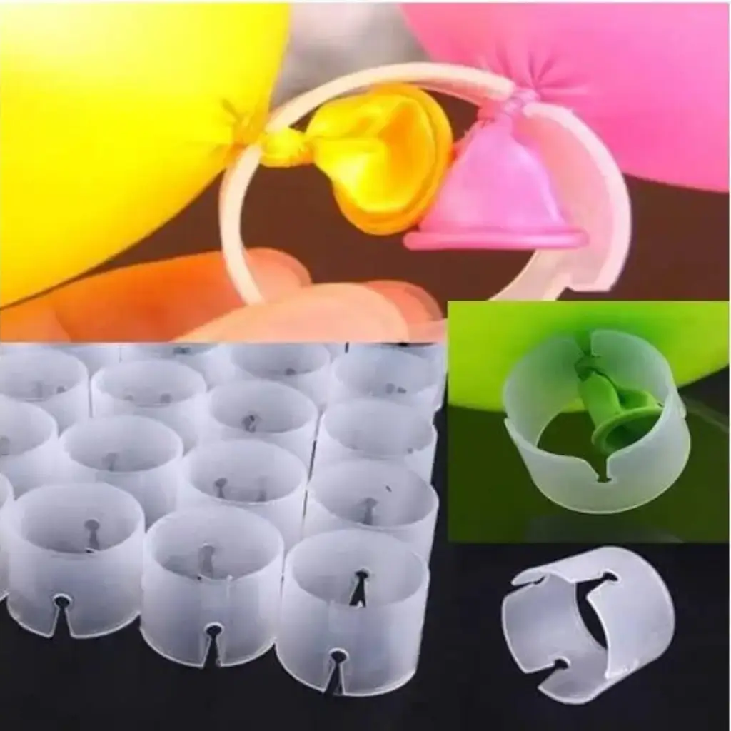 Verbinder 4 Ballons Arche / Girlande Ballons - Set von 50