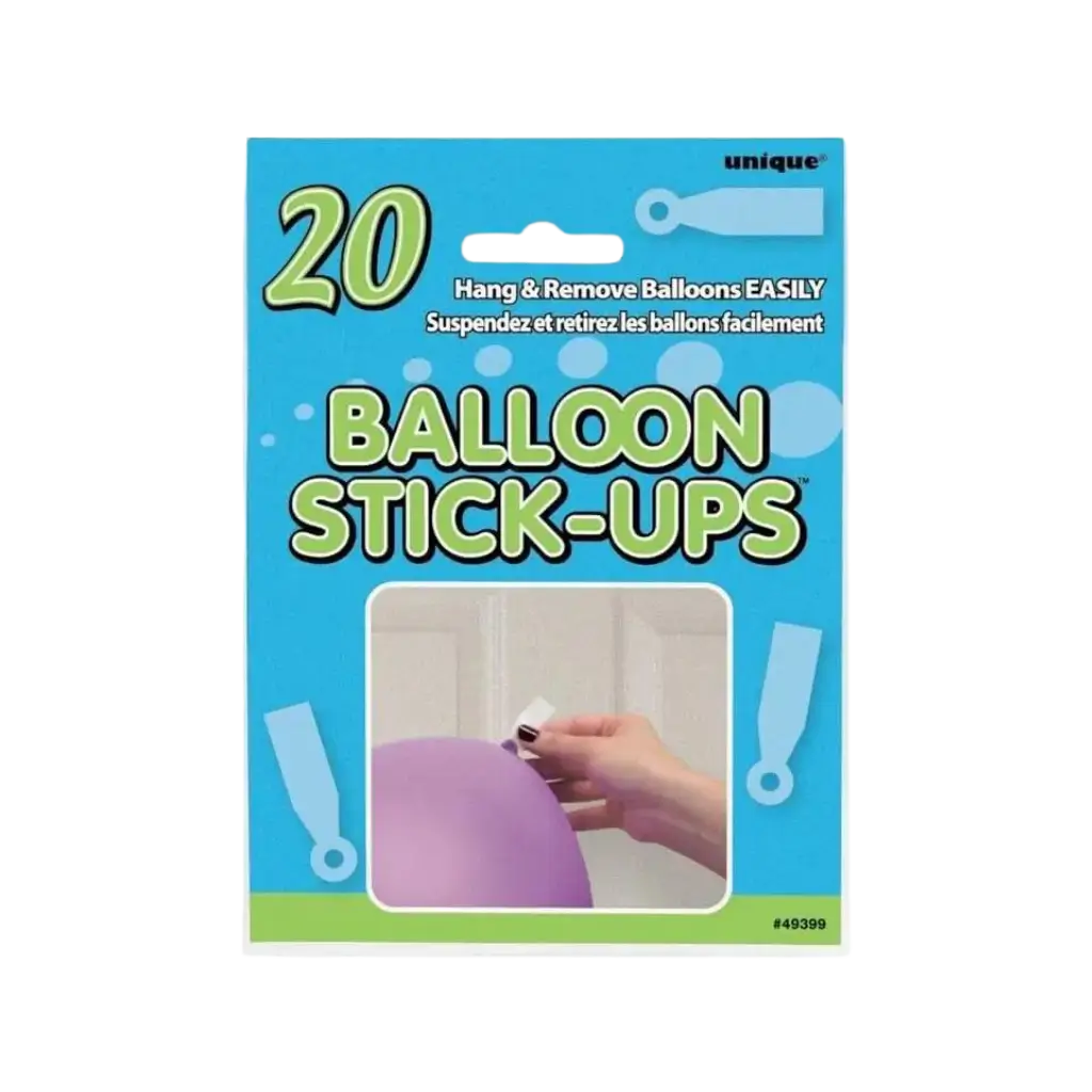 Sticker für Ballonaufhänger / Ballonanhänger - 20er Pack