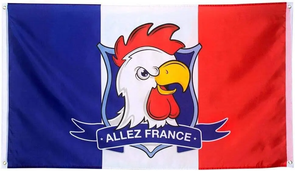 Frankreich Flagge Hahnenkopf150x90cm