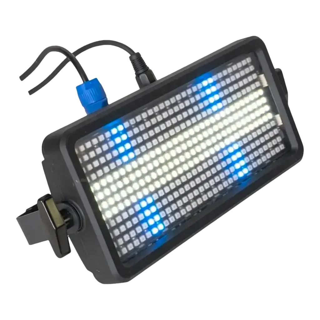 DMX-Stroboskop mit 384 RGBW-LEDs FLASH-COLOR-STROBE
