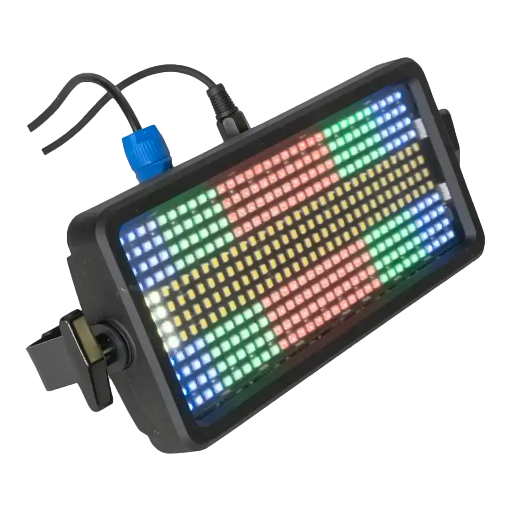 DMX-Stroboskop mit 384 RGBW-LEDs FLASH-COLOR-STROBE