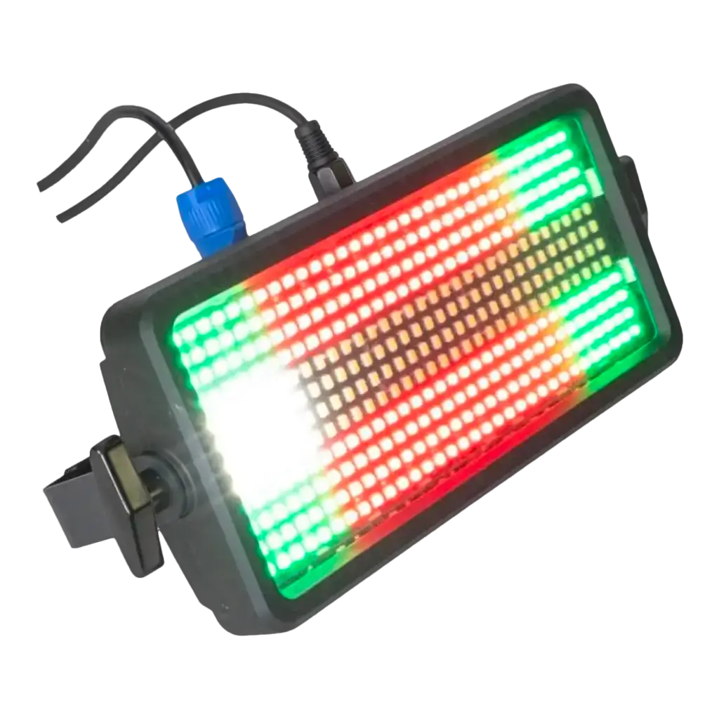 DMX-Stroboskop mit 384 RGBW-LEDs FLASH-COLOR-STROBE