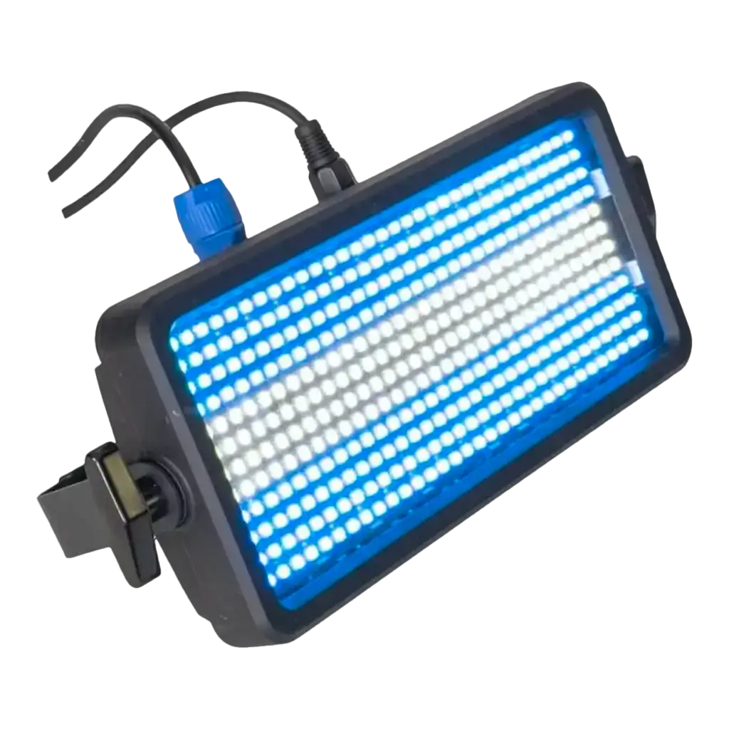 DMX-Stroboskop mit 384 RGBW-LEDs FLASH-COLOR-STROBE