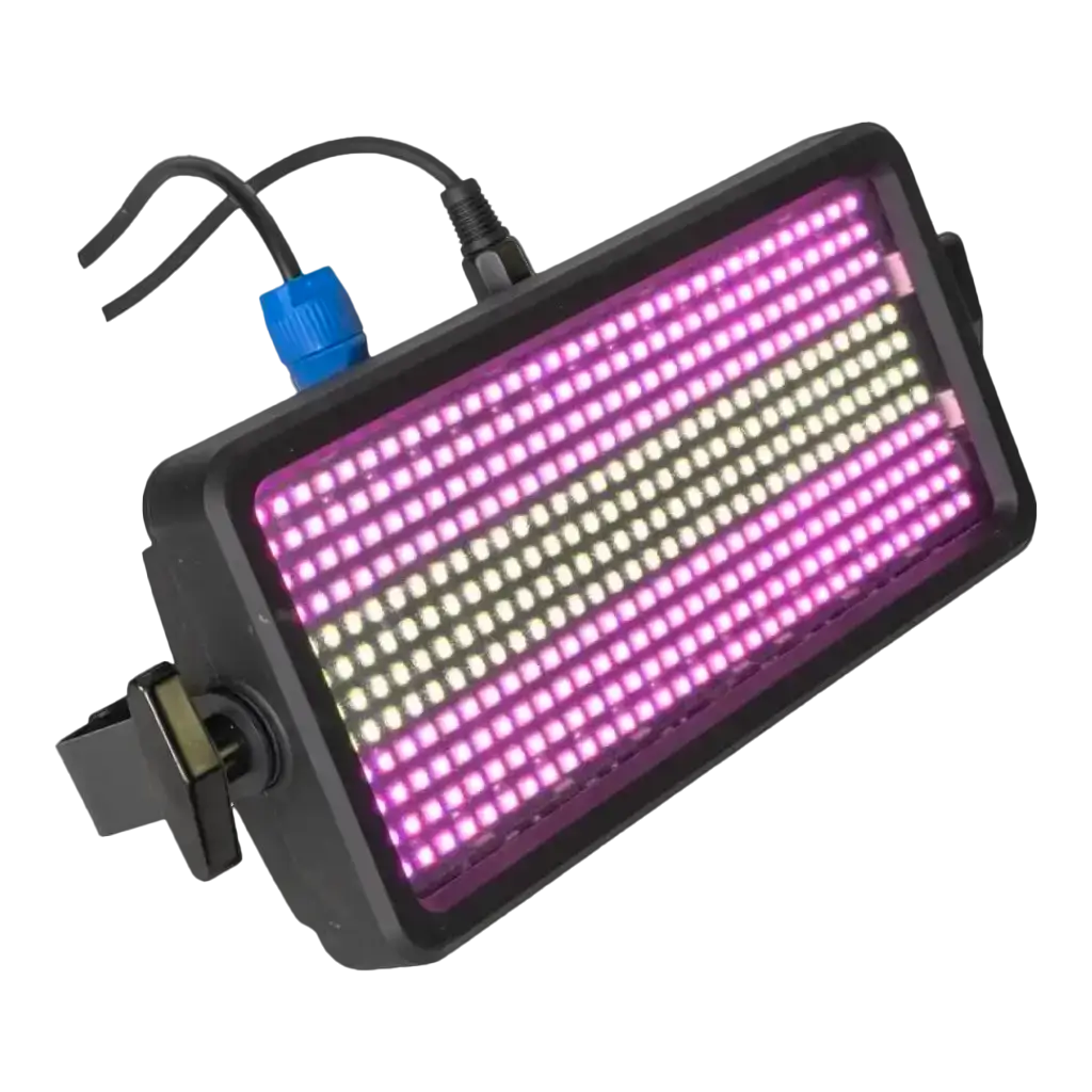 DMX-Stroboskop mit 384 RGBW-LEDs FLASH-COLOR-STROBE