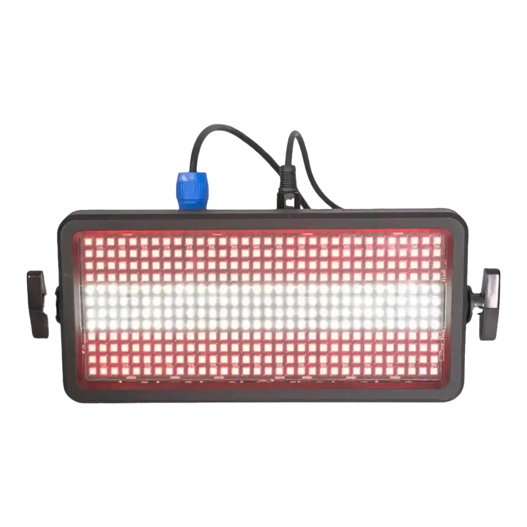 DMX-Stroboskop mit 384 RGBW-LEDs FLASH-COLOR-STROBE