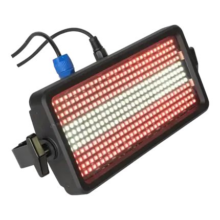 DMX-Stroboskop mit 384 RGBW-LEDs FLASH-COLOR-STROBE