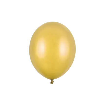 10er-Set Luftballons Gold-Metallic