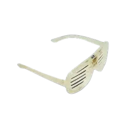 Store Brille mit LED-Hintergrundbeleuchtung - Weiß