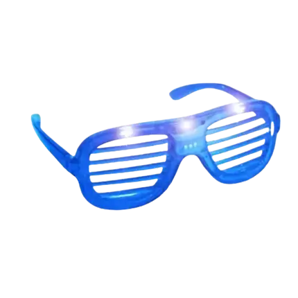 Store Brille mit LED-Hintergrundbeleuchtung - Blau