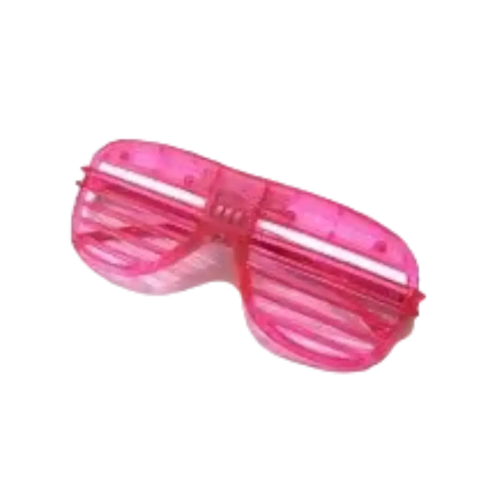 Store Brille mit LED-Hintergrundbeleuchtung - Pink