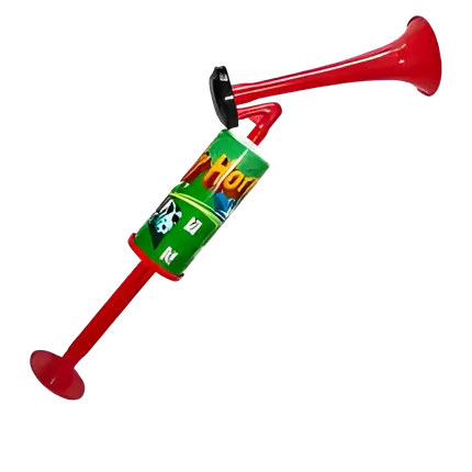 Nebelhorn mit Kolben für Fußballfans - 46cm