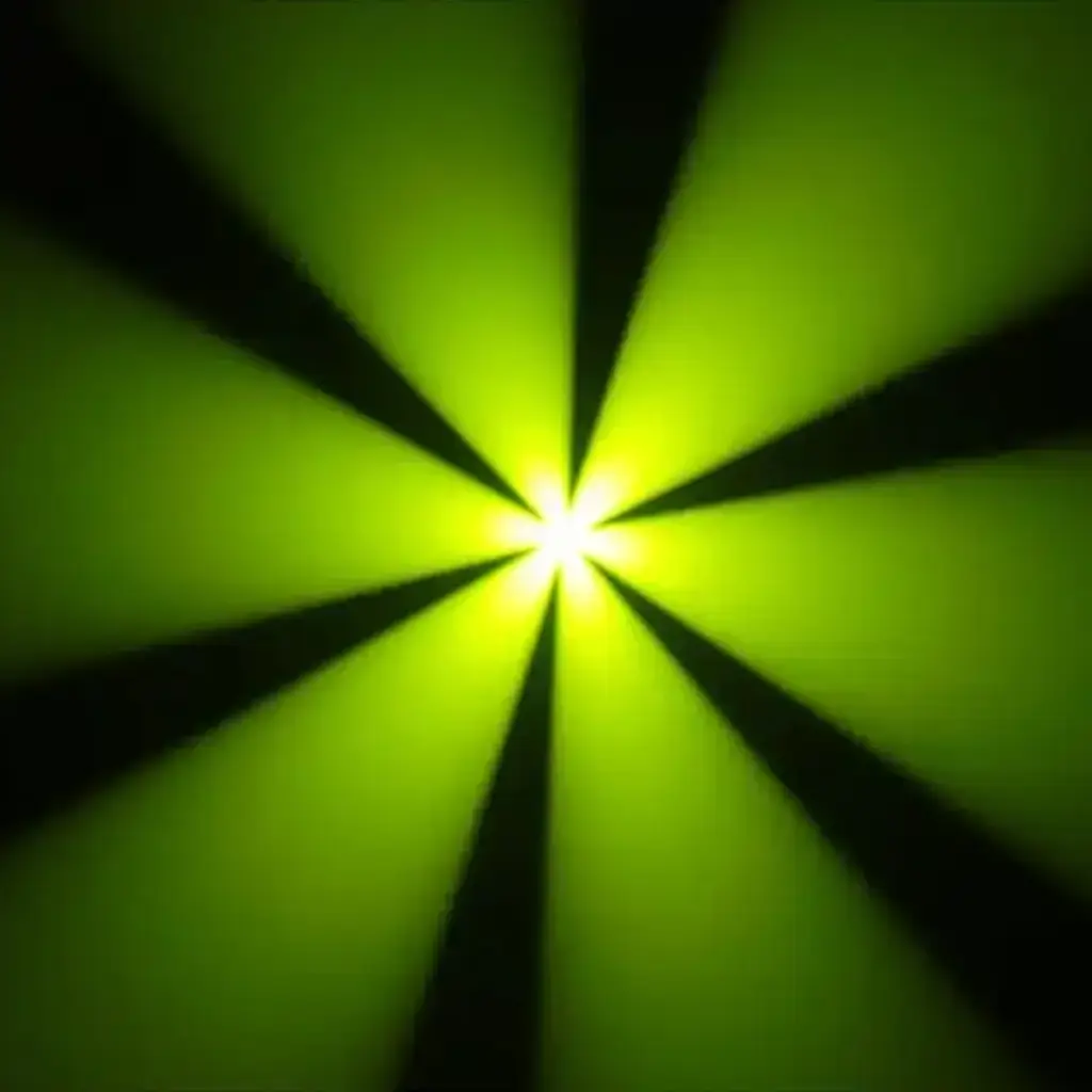 Beam-Lyra mit LEDs Weiß E-BEAM100