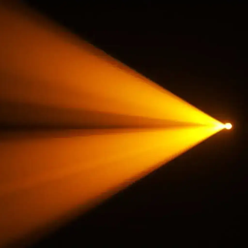 Beam-Lyra mit LEDs Weiß E-BEAM100