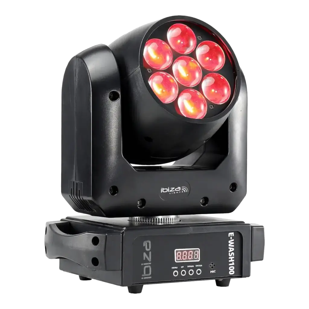 RGBW LED Wash Lyra mit DMX-Steuerung E-WASH100