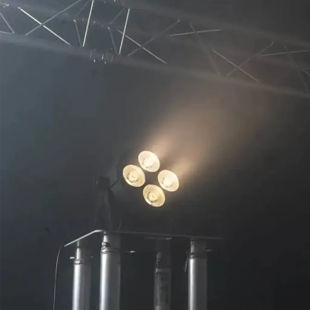 LED-PAR-Projektor Warm-/Kaltweiß CLUB-WHITE450-IP