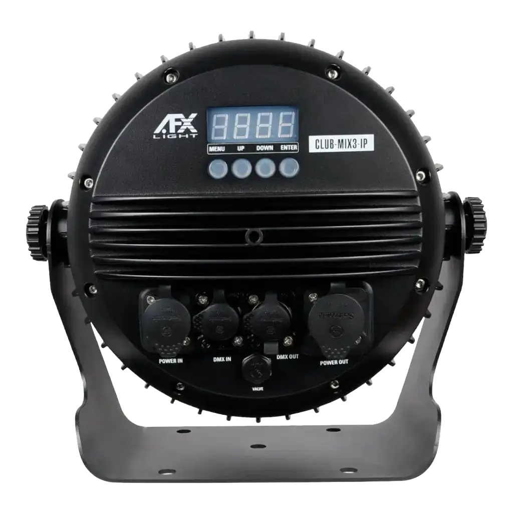 RGBW-LED-PAR-Fluter mit zweifacher Steuerung - CLUB-MIX3-IP
