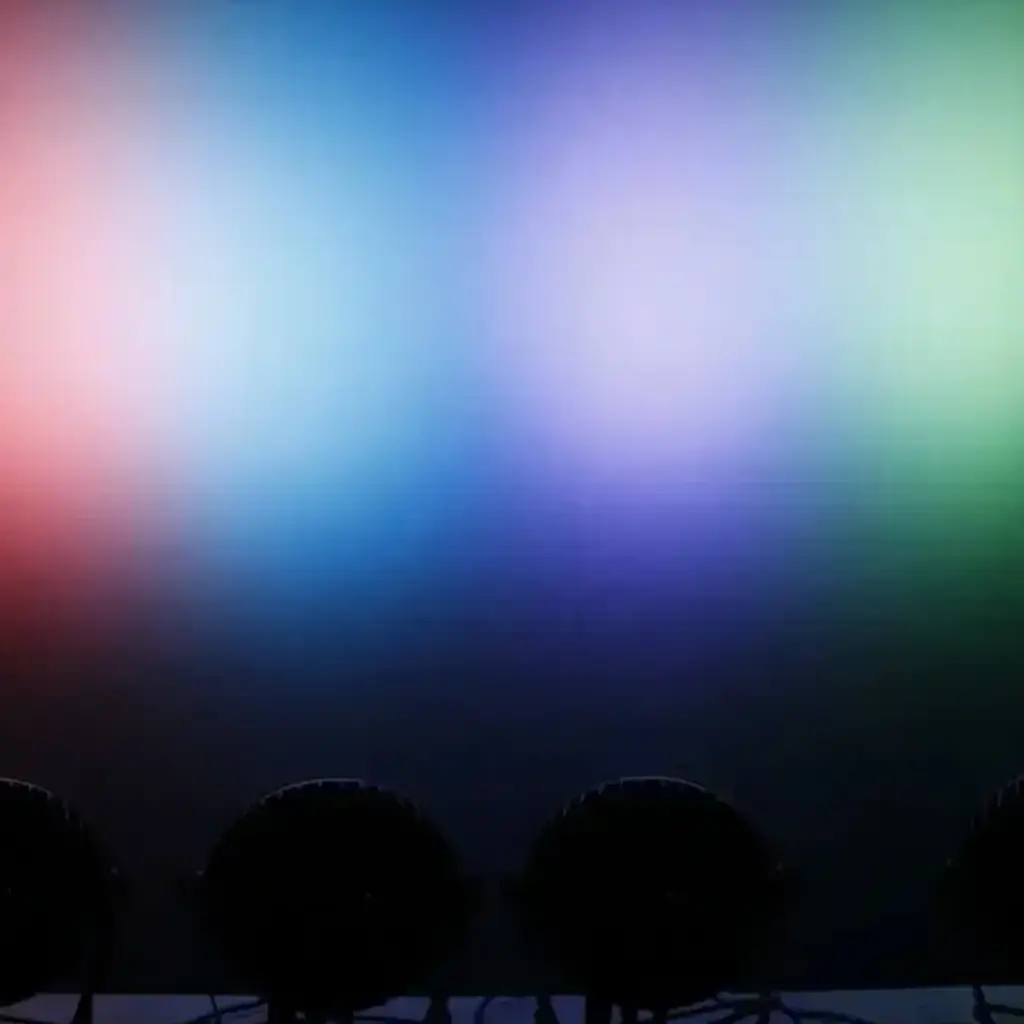 RGBW-LED-PAR-Fluter mit zweifacher Steuerung - CLUB-MIX3-IP